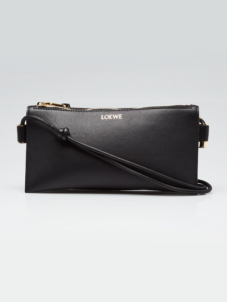 3423　LOEWE　ノベルティ Loewe Black Soft Grained Leather Joya Crossbody Bag | Yoogi's Closet