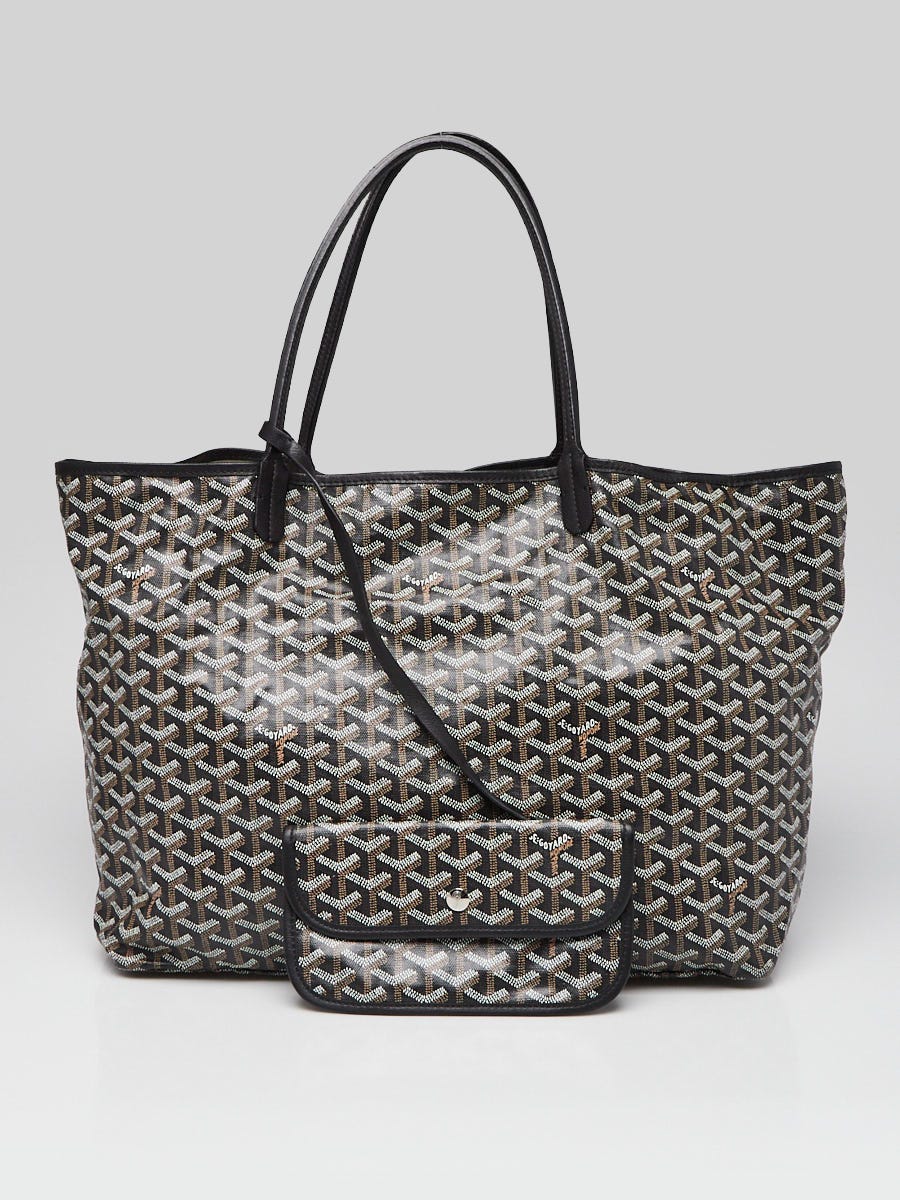 Goyard Rouge Chevron Print Coated Canvas Pochette Senat 2 Mini Zip