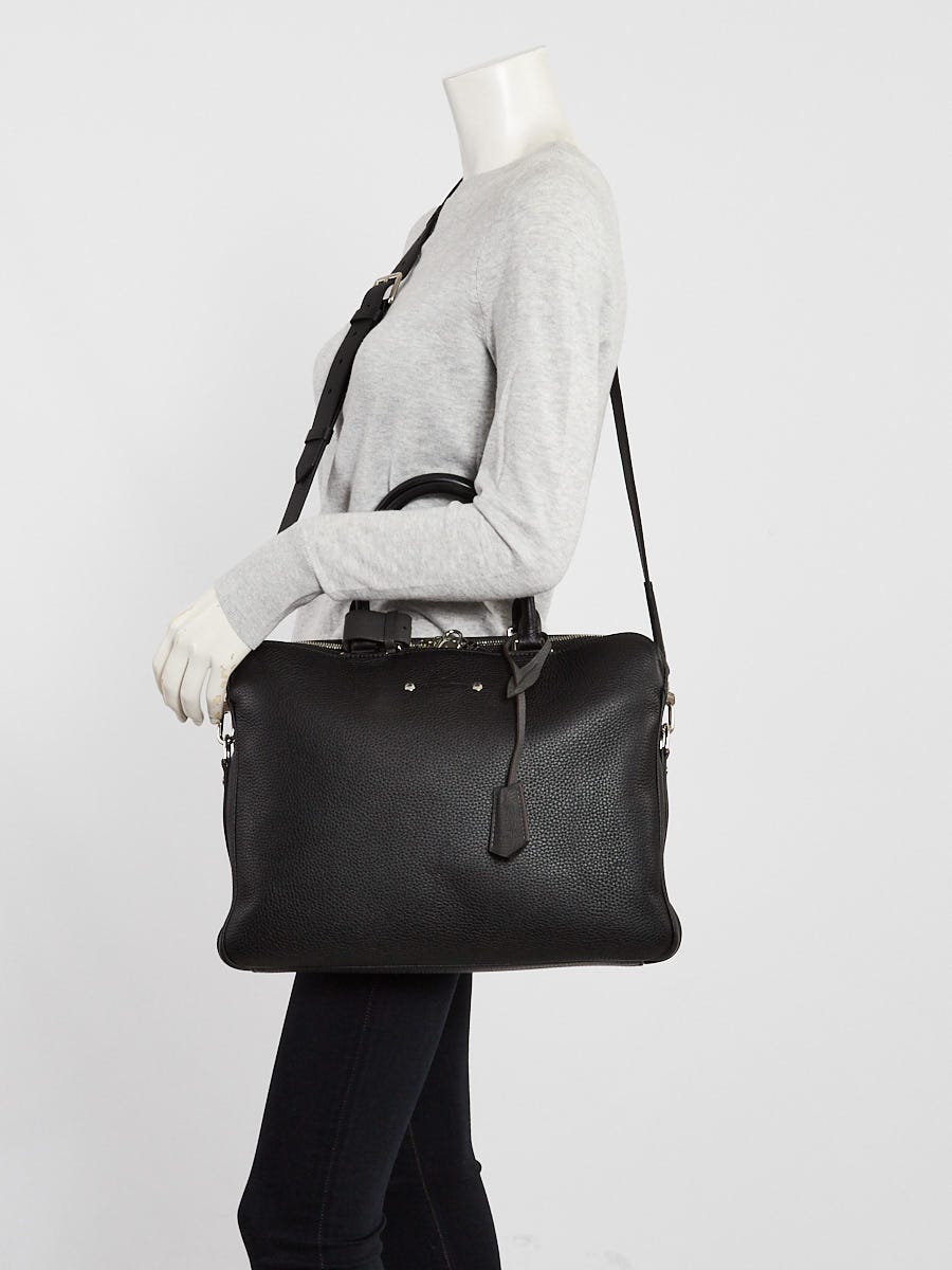 Louis Vuitton Black Taurillon Leather Armand Briefcase Bag