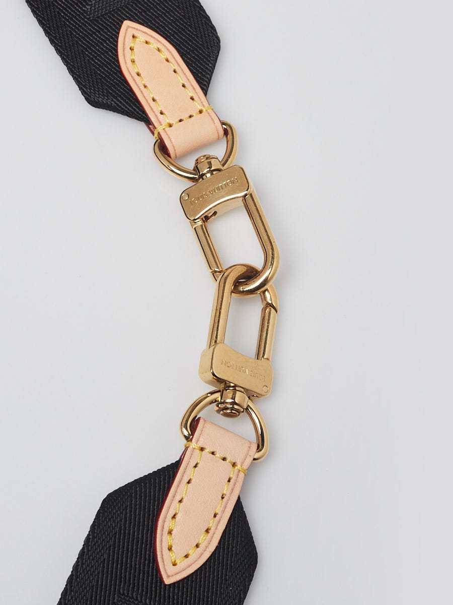 Louis Vuitton Black Nylon Bandouliere Strap