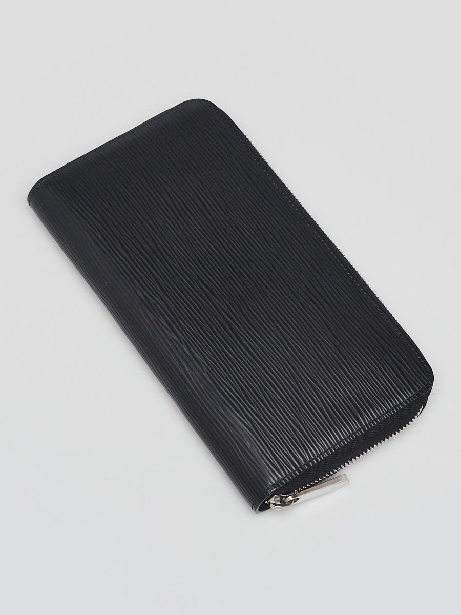 Louis Vuitton Black Epi Leather Zippy Organizer Wallet