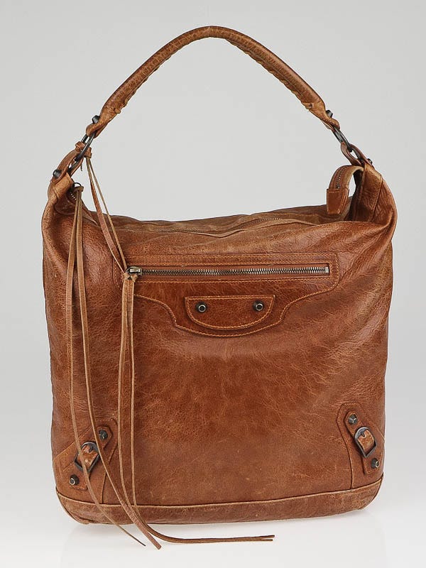Balenciaga Automne Lambskin Leather Day Bag