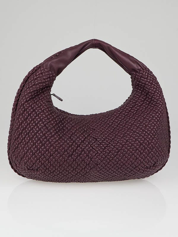 Bottega Veneta Opera Leather Large Veneta Ponza Belly Hobo Bag