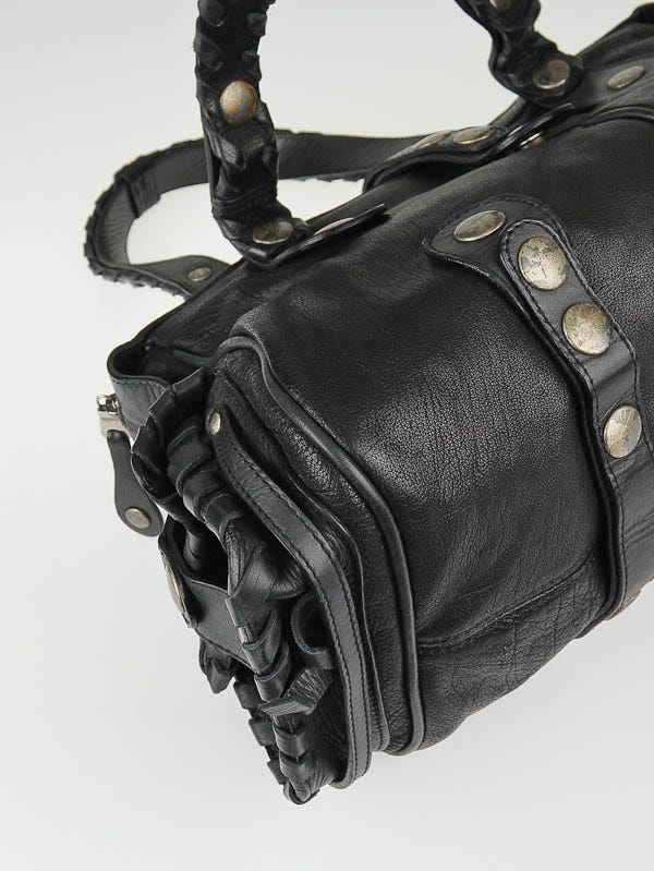 Chloe Black Buffalo Leather Silverado Bag | Yoogi's Closet