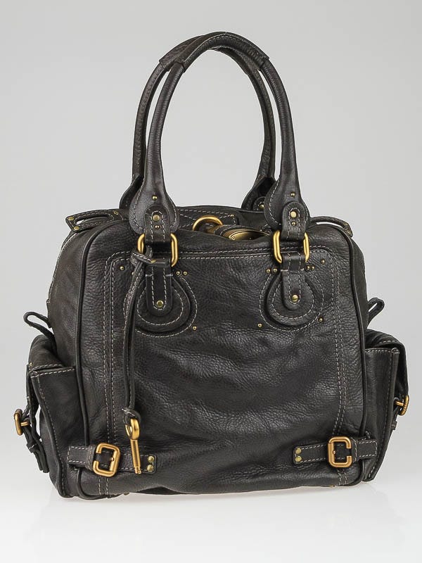 Chloe Brown Leather Paddington Large Tote Bag