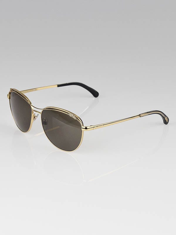 Cập nhật 66 về chanel gold mirror sunglasses mới nhất  cdgdbentreeduvn