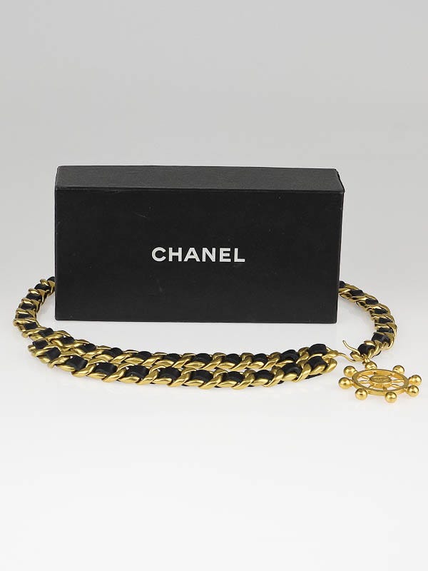 Chanel Double CC Leather Belt at the best price