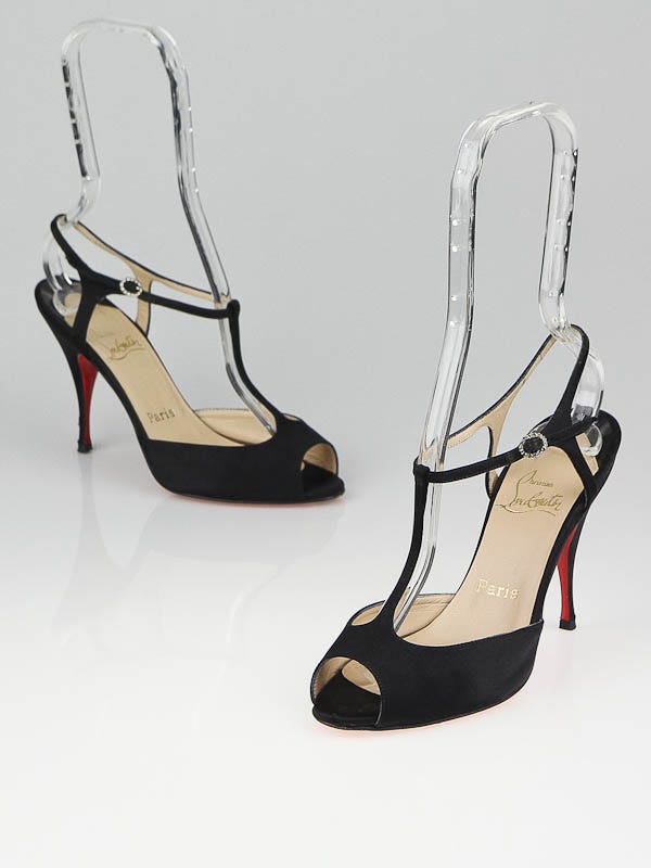 Louboutin t hot sale strap heels