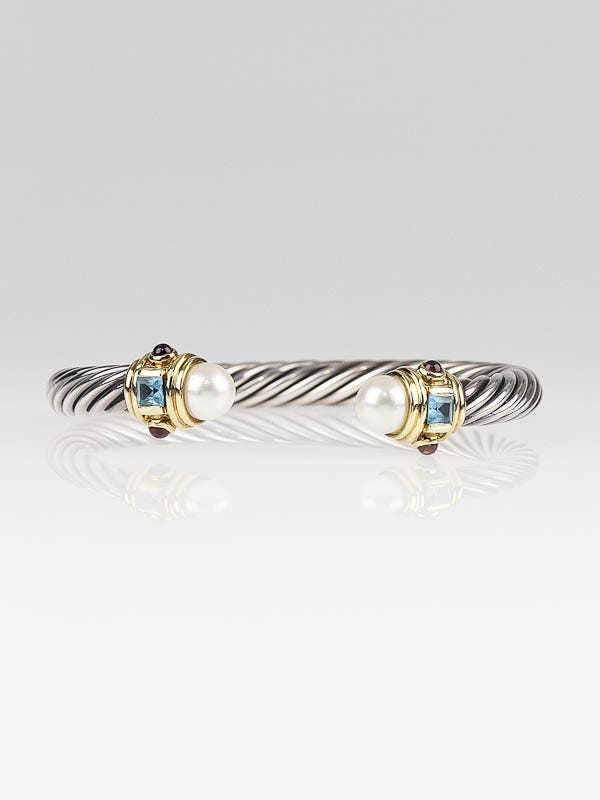 David yurman 7mm sale pearl cable bracelet