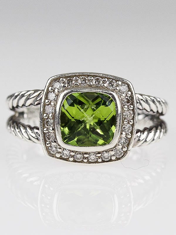 David yurman 2025 peridot ring