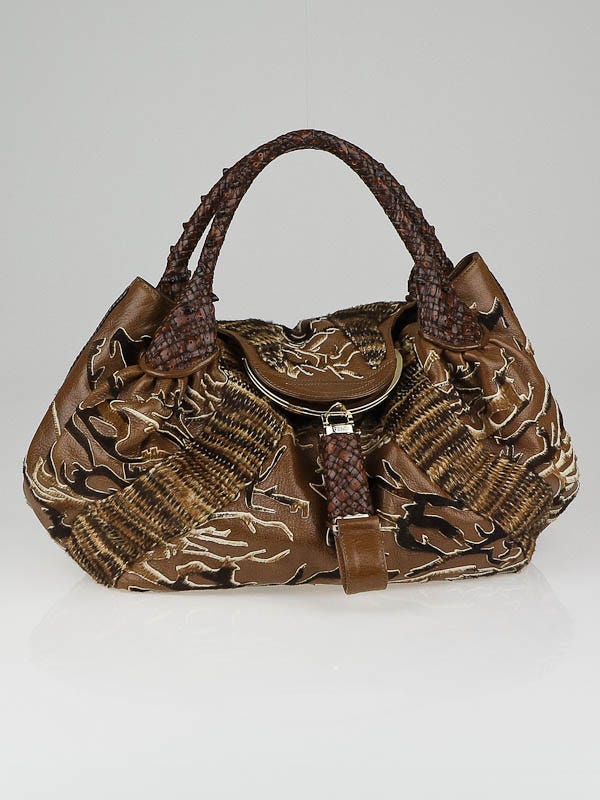 Fendi alligator spy bag online