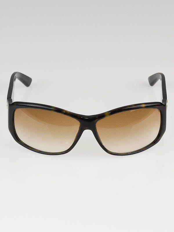 Gucci GG 2592/S Tortoise Shell Sunglasses Frames 086DB 62 – Made in Italy Vintage Gucci GG Logo 2592/S Tortoise Shell Brown Lenses  main image 4