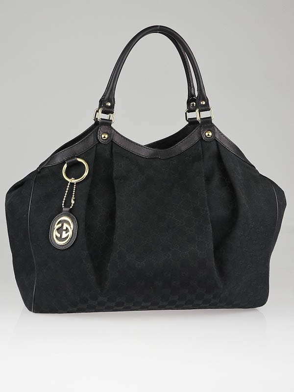 gucci sukey large tote black