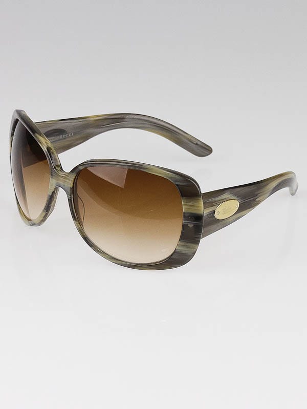Gucci Beige/Black Gradient Tint Signature Sunglasses-2932/S