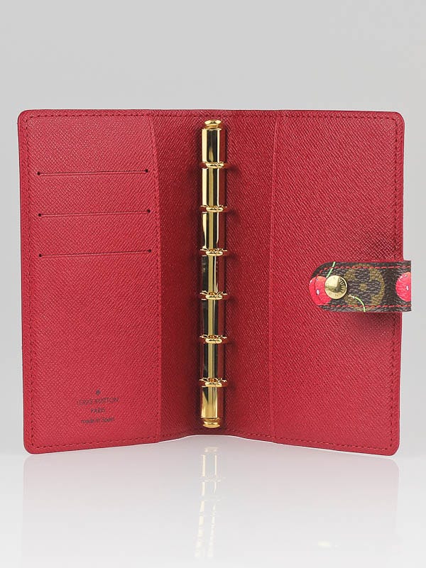 Louis Vuitton Limited Edition Cerises Small Agenda/Notebook