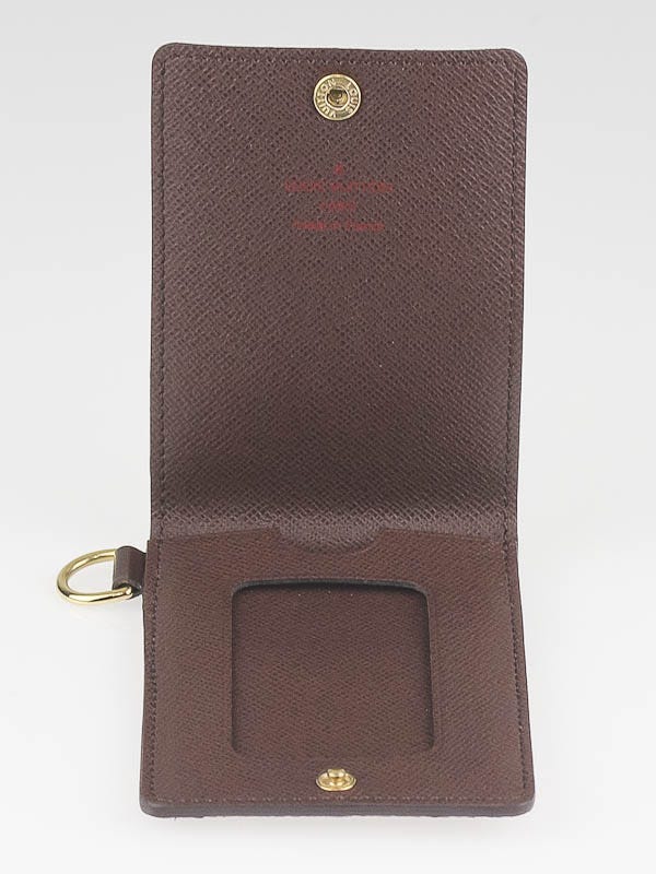 Louis Vuitton Damier Canvas ID Card Holder with Strap