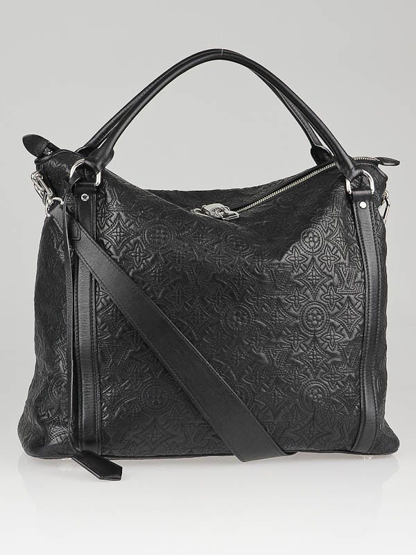 Louis Vuitton Black Monogram Antheia Lambskin Ixia PM Bag