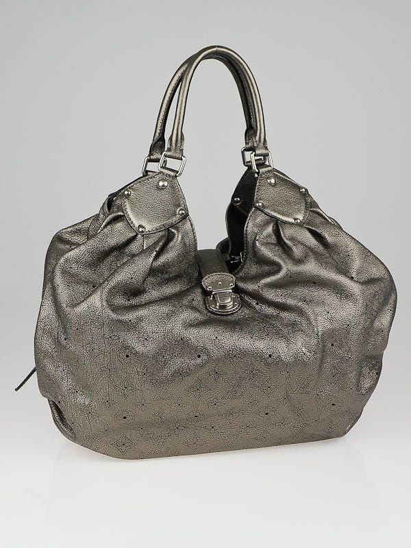 Louis Vuitton Rame Metallic Monogram Mahina XL Bag