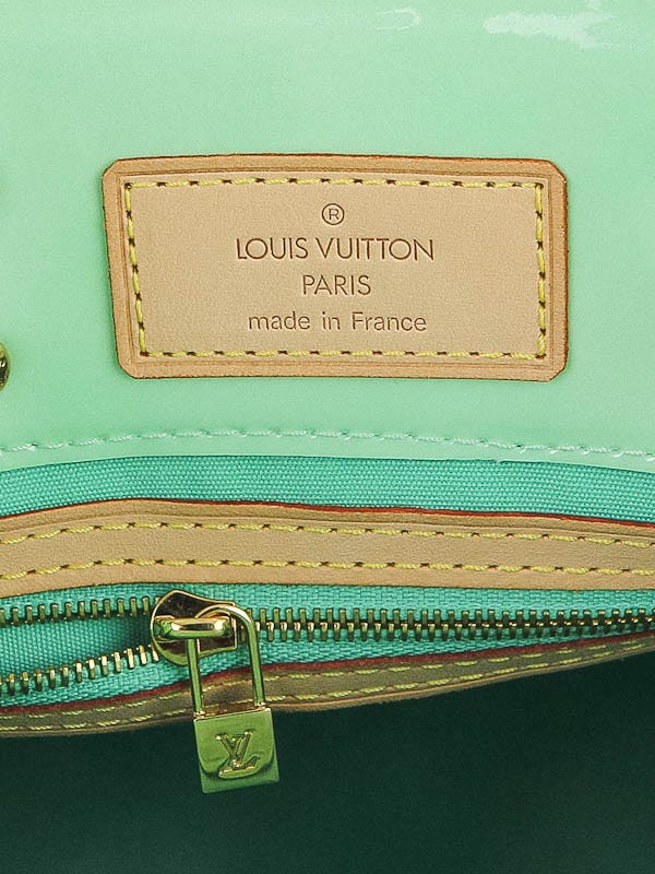 Louis-Vuitton-Monogram-Vernis-Lead-PM-Hand-Bag-Pepper-Mint-M91307