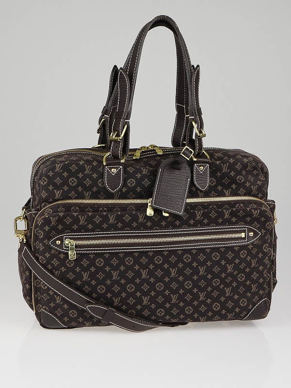 Louis Vuitton Brown Mini Lin Canvas Diaper Bag