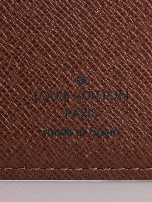 Louis Vuitton Monogram Billfold with 6 Card Slots Men's Wallet