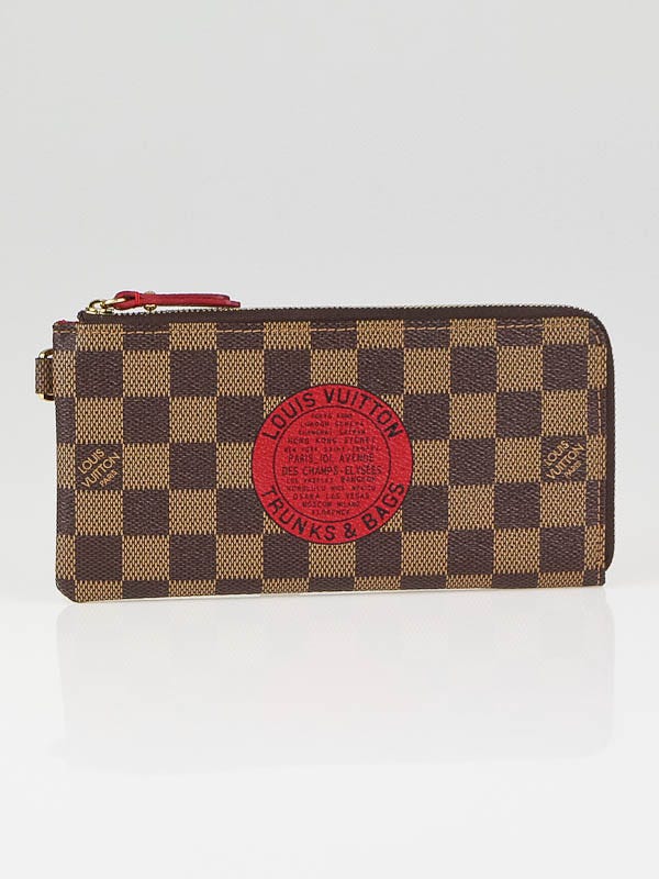 Louis Vuitton Limited Edition Damier Canvas Trunks and Bags Complice Wallet