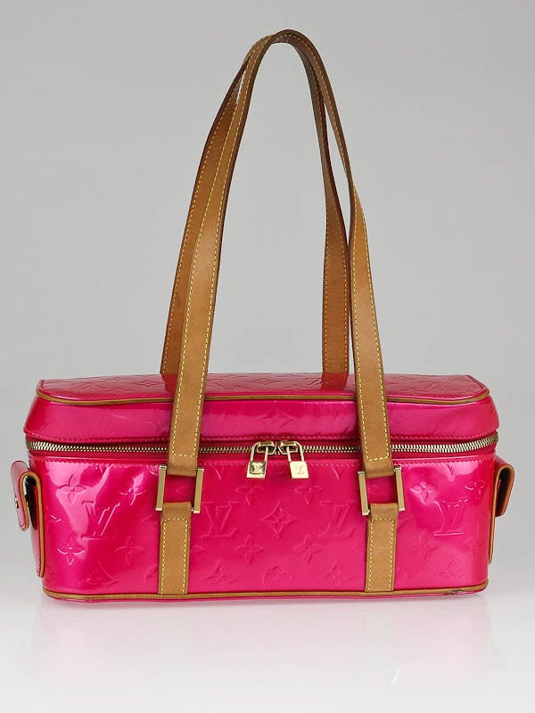 Louis Vuitton Fuchsia Monogram Vernis Sullivan Horizontal Bag