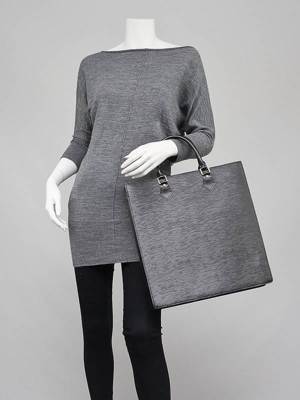 Louis Vuitton Black Epi Leather Sac Plat GM Bag - Yoogi's Closet
