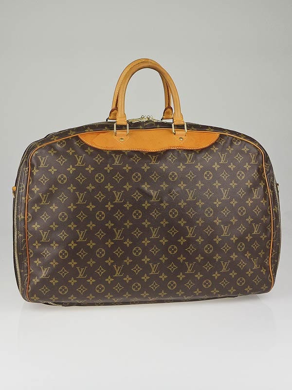 Louis Vuitton Monogram Canvas Alize 2 Compartment Suitcase