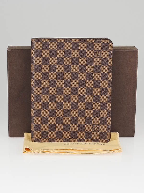 Louis Vuitton Damier Canvas Large Desk Agenda - Yoogi's Closet