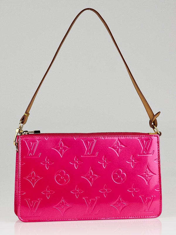 Louis Vuitton Fuchsia Monogram Vernis Lexington Pochette Bag - Yoogi's  Closet