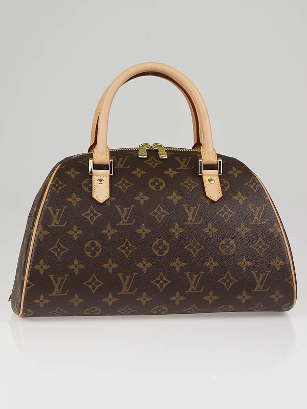 Louis Vuitton - Authenticated Ribera Handbag - Cloth Brown for Women, Very Good Condition