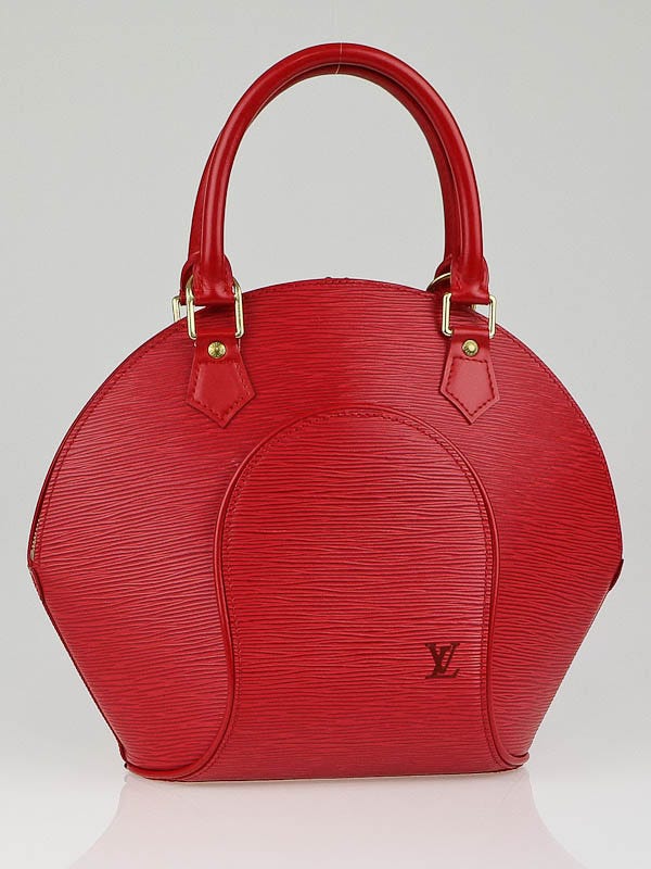 Louis Vuitton Made-to-Order Castilian Red Epi Leather Ellipse PM Bag