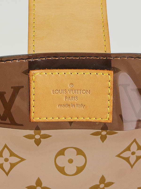 Louis Vuitton Clear Ambre Neo Cabas MM Studded Tote Bag 64lvs126