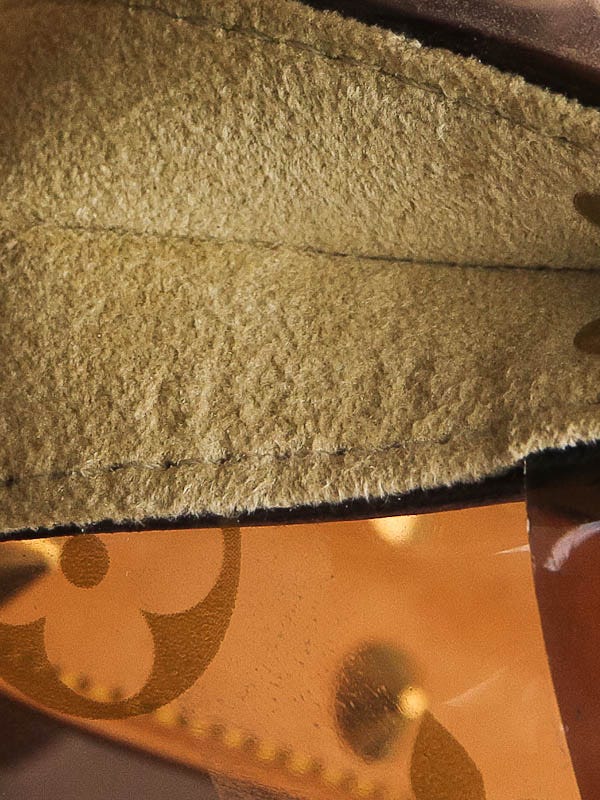 Pre Loved Louis Vuitton Monogram Vinyl Neo Cabas Ambre MM Transparent –  Bluefly