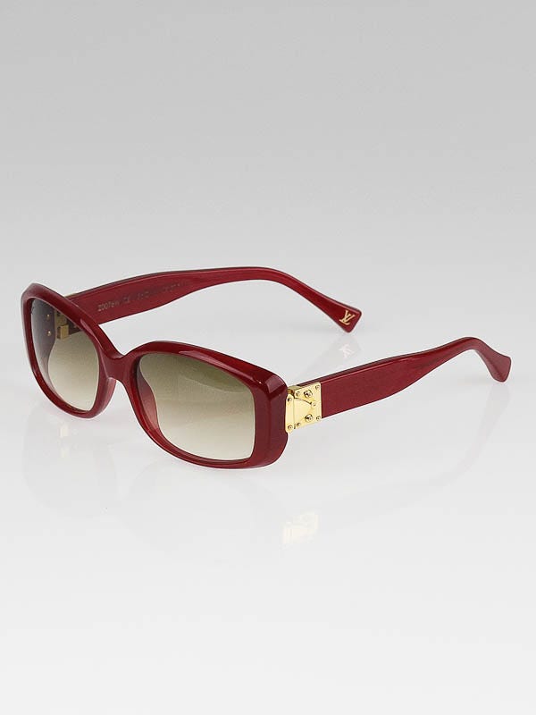 Louis Vuitton Red Speckling Soupon Sunglasses Z0076W