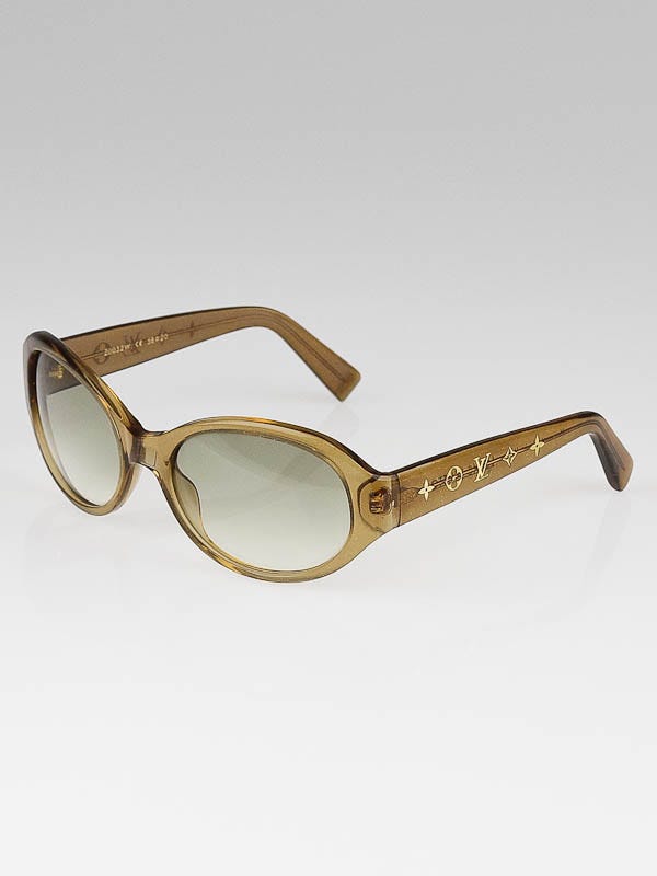 Louis Vuitton Black Acetate Goldtone Sunglasses Z0430W - Yoogi's Closet