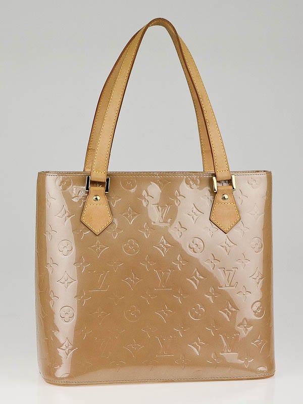Louis Vuitton Noisette Monogram Vernis Houston Bag