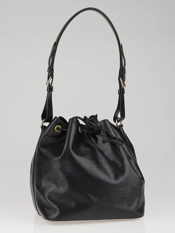 Louis Vuitton Black Epi Leather Petit Noe Bag - Yoogi's Closet