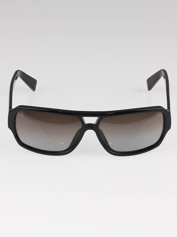 Louis Vuitton Black Acetate Frame Enigme GM Sunglasses - Yoogi's Closet