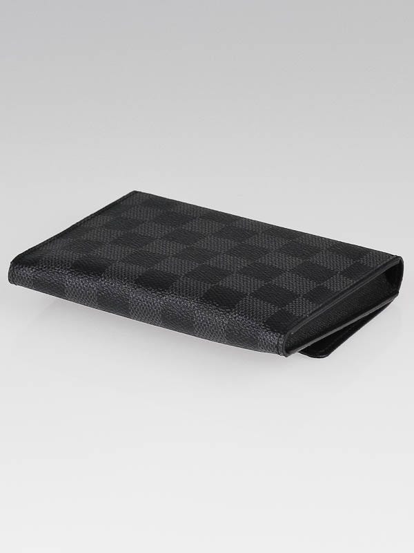 Louis Vuitton Black Damier Graphite Modulable Long Flap Wallet