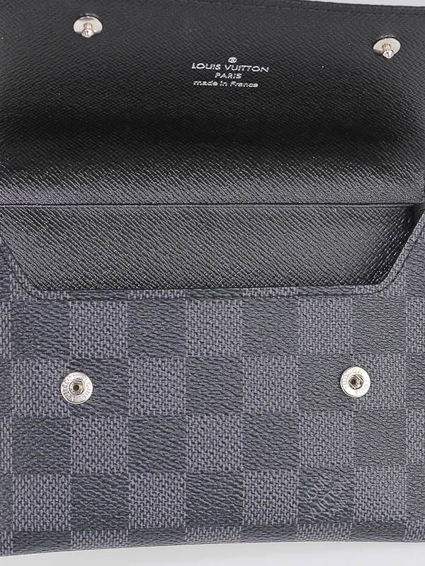 Louis Vuitton Damier Graphite Compact Modulable Wallet - Yoogi's Closet