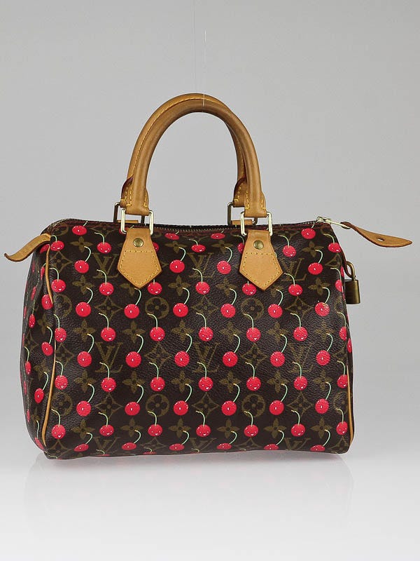 Louis Vuitton Speedy Monogram Cerise Cherry Bag 