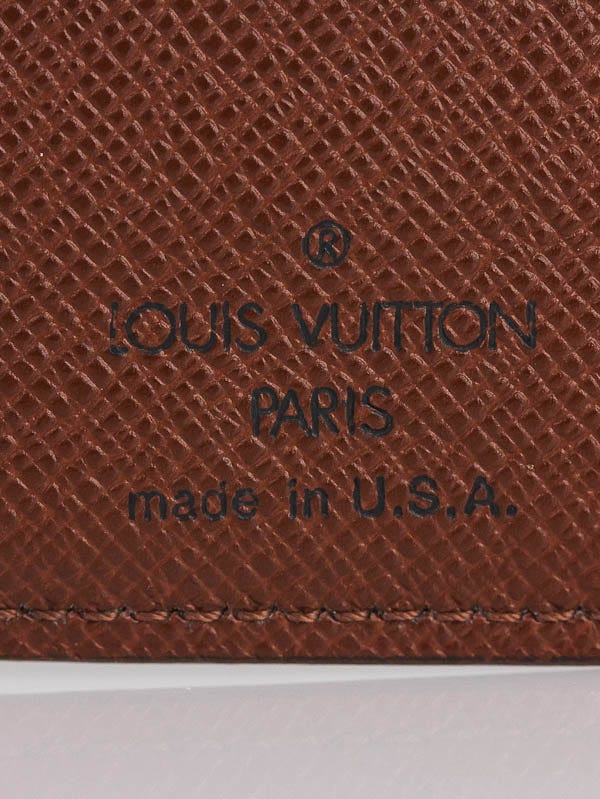 Louis Vuitton Monogram Canvas French Purse Wallet at Jill's