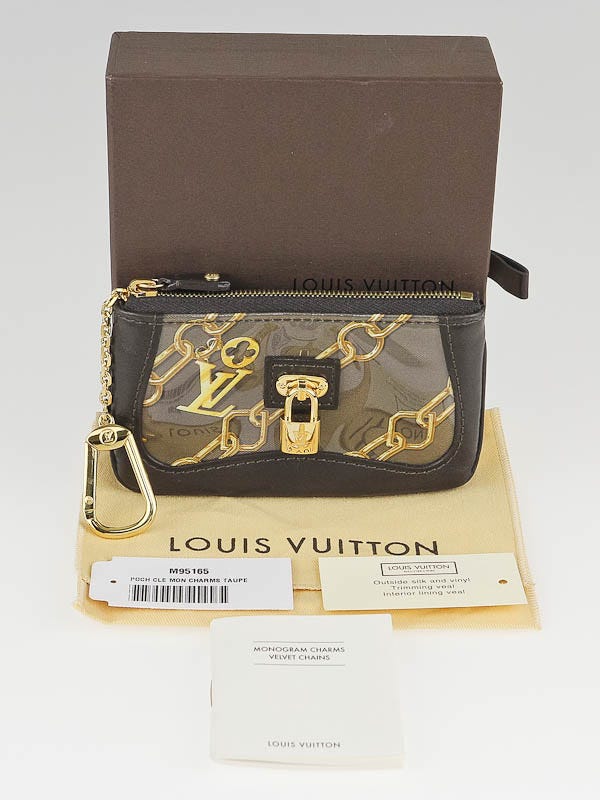 Louis Vuitton Limited Edition Brown Monogram Charms Cles Key and Change  Holder - Yoogi's Closet