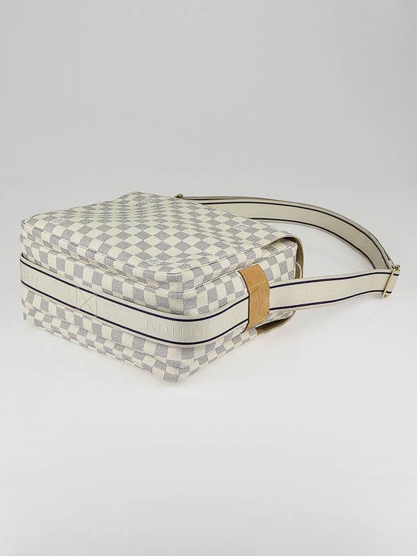 ❤️REVIEW - Louis Vuitton Naviglio Damier Azur Messenger Bag / Crossbody /  Shoulder Bag 