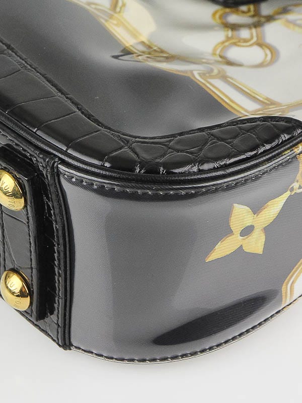LOUIS VUITTON Limited Edition Charms Velvet Chains Mini Linda Bag at 1stDibs