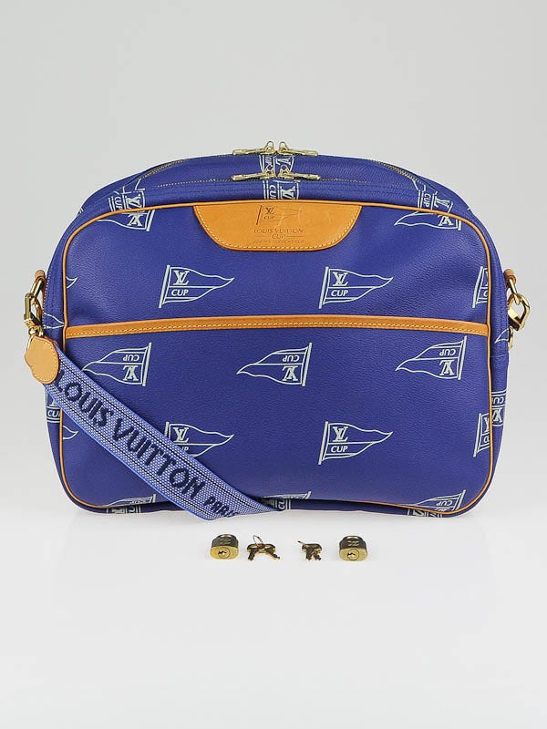 Louis Vuitton Limited Edition America's Cup Shoulder Bag in Yellow