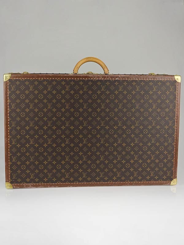 Louis Vuitton Hard Sided Suitcase, Alzer 80 Auction
