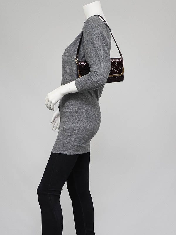 Louis Vuitton Amarante Monogram Vernis Rossmore Clutch Bag - Yoogi's Closet